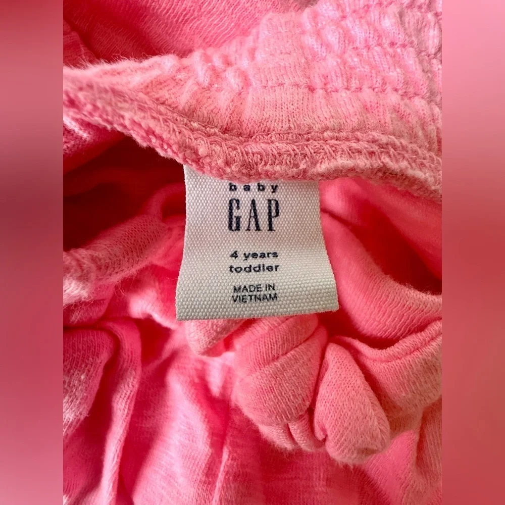 🌸 babyGap Pink Knit Pants – Size 4T